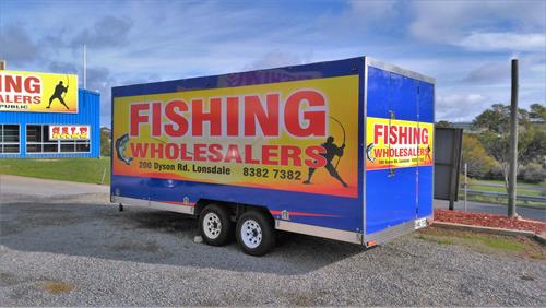 Mid Coast Fishing Tackle Trailer